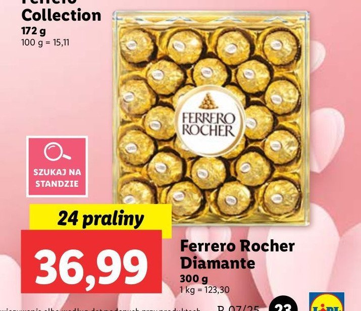 Praliny Ferrero rocher promocja