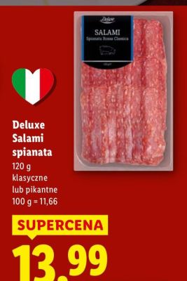 Salami spianata pikantne promocja w Lidl