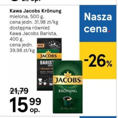 Kawa Jacobs barista editions aromatic & rich promocja