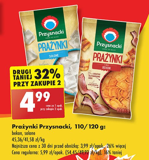 Prażynki bekonowe Przysnacki promocja