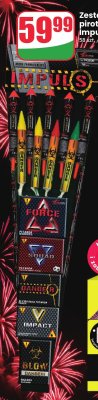 Zestaw pirotechniczny Impuls PXZ205 promocja w Dino