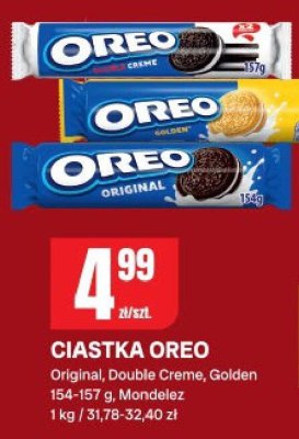 Ciastka Oreo Original, Double Crème, Golden promocja w Chorten
