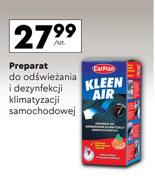 Preparat do czyszczenia klimatyzacji Carplan promocja