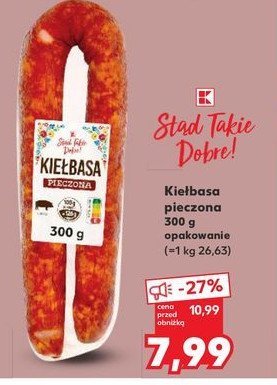 Kie艂basa pieczona K-classic st膮d takie dobre! promocja
