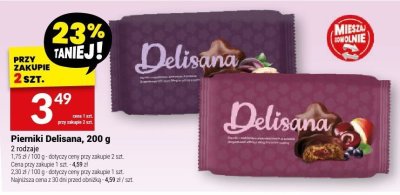 Pierniki Delisana, 200 g promocja w Twój Market
