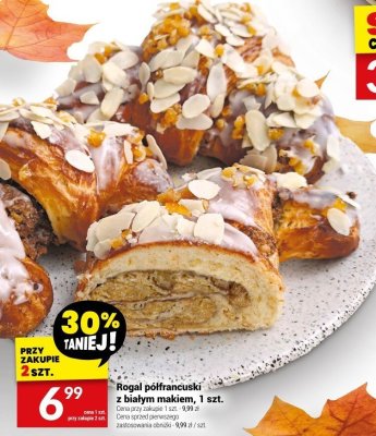 Rogal pofranczuski z białym makiem promocja w Twój Market