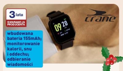 Smartwatch CRANE Smartwatch promocja w Aldi