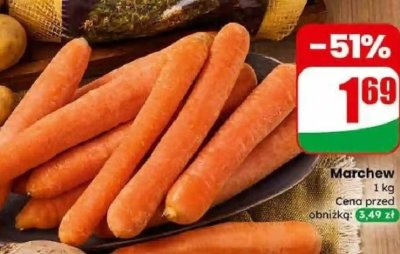 Marchew promocja w Dino