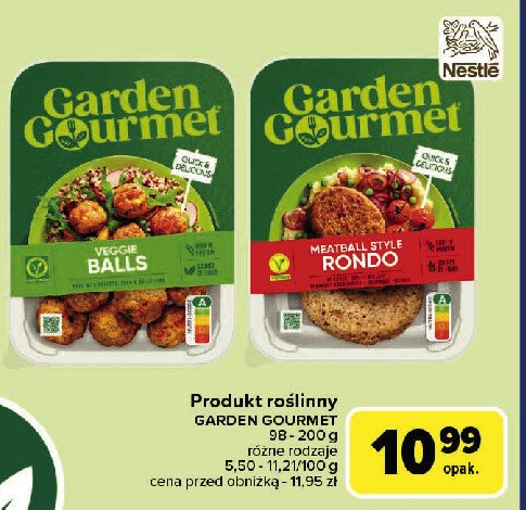 Klopsiki warzywne Garden gourmet promocja