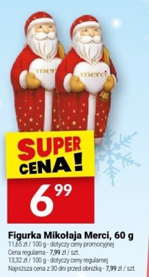 Figurka Mikołaja Merci, 60 g promocja w Twój Market
