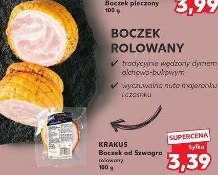 Boczek od szwagra Krakus animex promocja