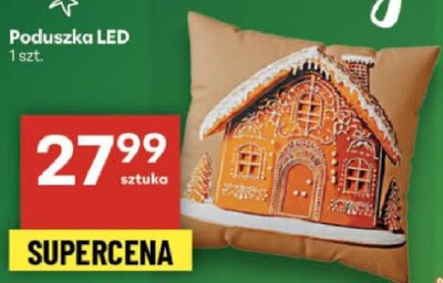 Poduszka LED dekoracyjna promocja w Delikatesy Centrum