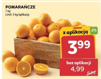 Pomarańcze 1kg promocja w Stokrotka