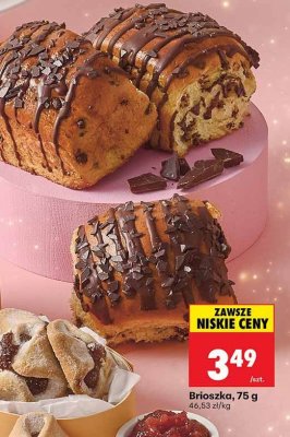 Brioszka, 75 g promocja w Biedronka