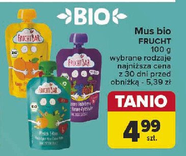 Mus bio brzoskwinia jab艂ko proso orkisz owies Fruchtbar promocja