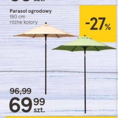 Parasol ogrodowy 180 cm promocja