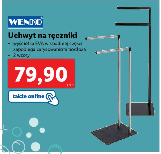 Uchwyt na r臋czniki Wenko promocja