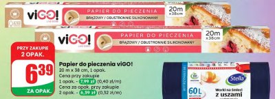 Papier do pieczenia viGO! promocja w Dino