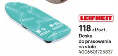 Deska do prasowania na stole promocja w Castorama