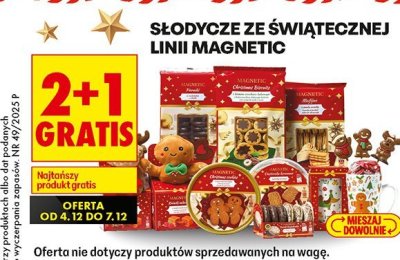 Słodycze ze świątecznej linii  promocja w Biedronka