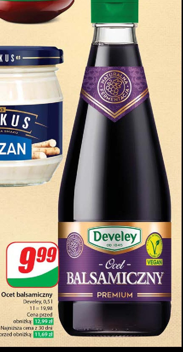 Ocet balsamiczny Develey promocja w Dino