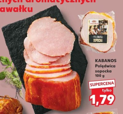 Polędwica sopocka Kabanos promocja w Kaufland