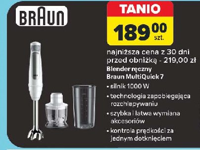 Blender multiquick 7 Braun promocja