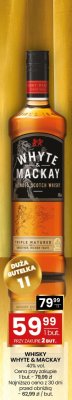 Whisky Whyte & Mackay 40% vol. 1l promocja w Twój Market