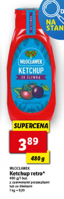 Ketchup ze śliwką Włocławek promocja