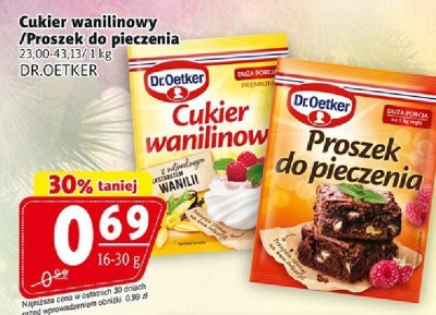 Proszek do pieczenia Dr.Oetker promocja w Prim Market