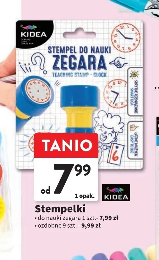 Stempelki ozdobne Kidea promocja