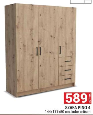 Szafa SZAFA PINO 4 promocja w Merkury Market