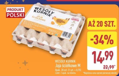 Jaja promocja w Aldi