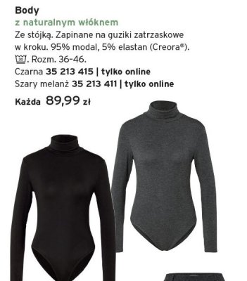 Body z naturalnym włóknem promocja w Tchibo