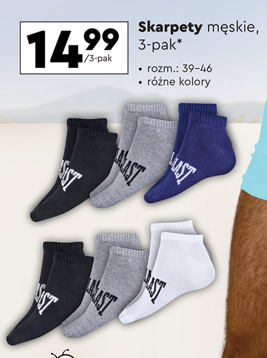 Skarpety m臋skie rozm. 39-46 Everlast promocja