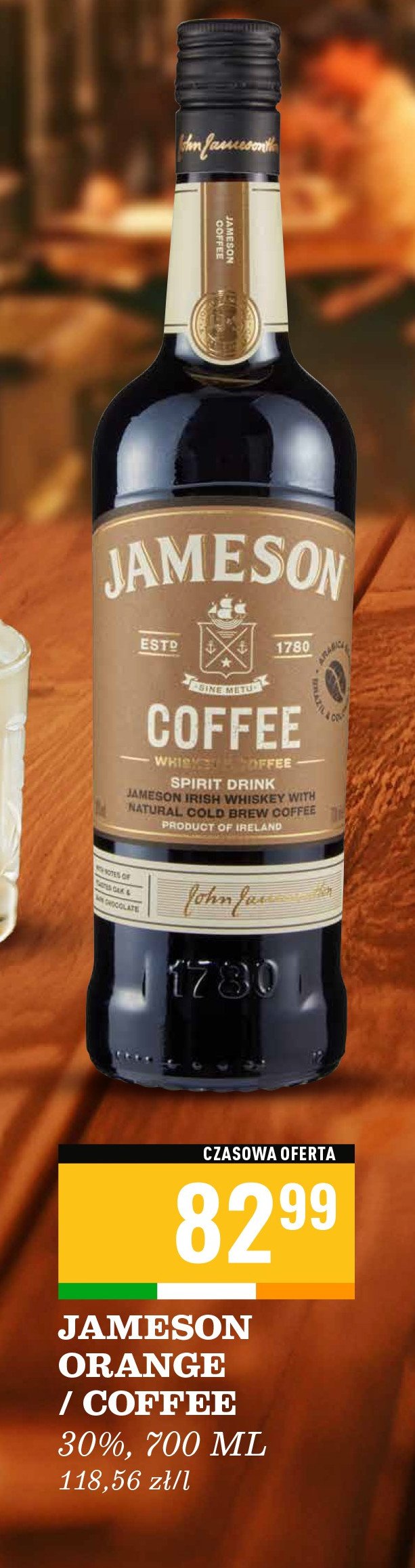 Whisky Jameson coffee promocja w Biedronka