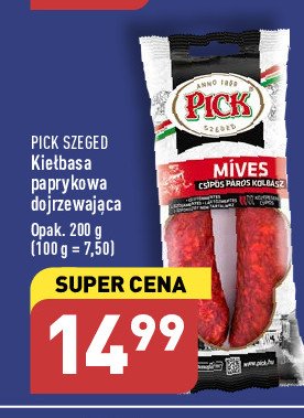 Kolbasz paprykowy Pick promocja