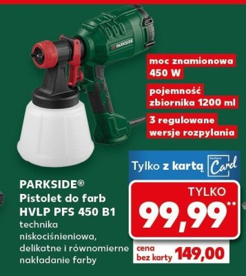 Pistolet do farb HVLP PFS 450 B1 promocja w Kaufland