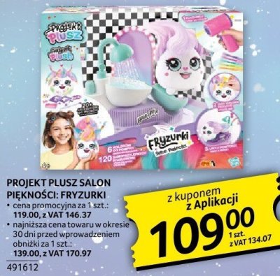 Zabawka Projekt Plusz Salon Piękności Fryztirki promocja w Selgros