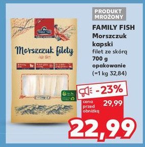 Morszczuk filety Family fish promocja