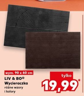 Wycieraczka 90 x 60 cm Liv & bo promocja w Kaufland