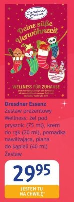 Zestaw prezentowy Wellness Dresdner Essenz promocja w Drogerie DM
