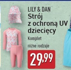 Strój kąpielowy z ochroną uv Lily & dan promocja