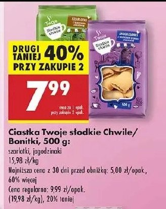 Ciastka jagodzianki Twoje słodkie chwile promocja