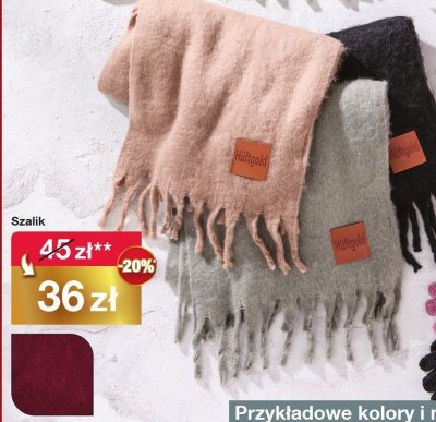Szalik promocja w Woolworth