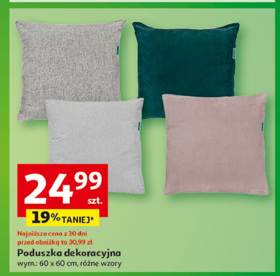 Poduszka dekoracyjna 60 x 60 cm promocja