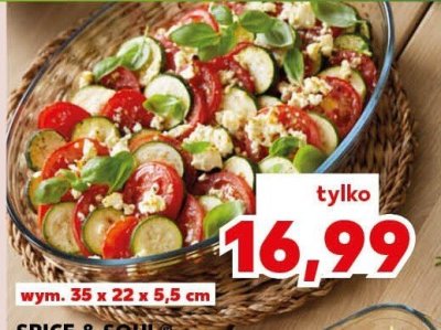 Naczynie żaroodporne 35x22x5,5 cm promocja w Kaufland