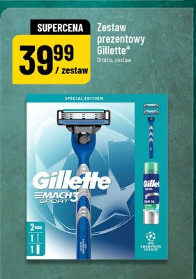 Zestaw prezentowy Gillette promocja w POLOmarket