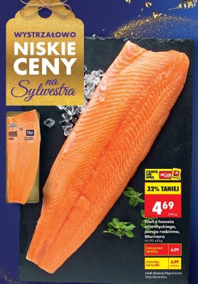 Filet z łososia atlantyckiego, porcja rodzinna, Marinero promocja w Biedronka