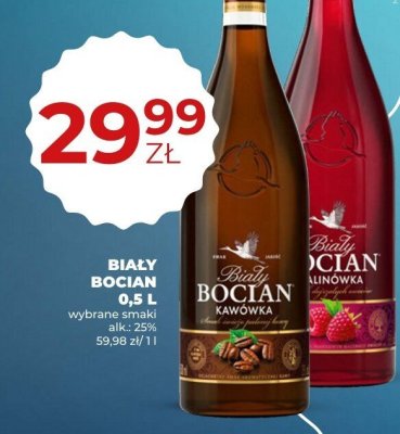 Likier Biały Bocian Kawówka 0,5 L promocja w Duży Ben